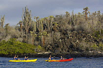 Sea Kayaking from Finch Bay Hotel, Santa Cruz Island Galapagos  2006
