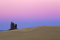 The Boar's Tusk and Killpecker Dunes, Red Desert, Wyoming, USA