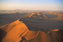 Aerial sand dunes, Sossusvlei, Namib Naukluft NP, Namibia, 2005  From BBC Planet Earth series