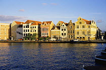 Willemstad waterfront, Curacao, Netherlands Antilles, Caribbean