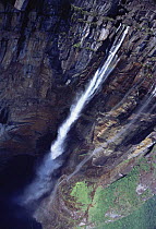Angel Falls, world's tallest waterfall, southern Venezuela, South America November 2005, BBC Planet Earth