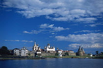 Kreml, famous monastery that was one of Stalin's Gulags, Solovetsky Island, White Sea, Russia