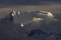 Rock noir mountain / Khangsar Kang / Glacier Dome viewed from Samar, Nepal