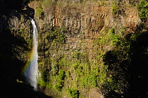 Petit cascade (waterfall) in Montagne d'Ambre or Amber Mountain National Park. Northern MADAGASCAR