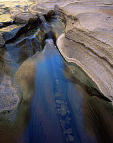 Water running down National Canyon, Grand Canyon NP, Arizona, USA