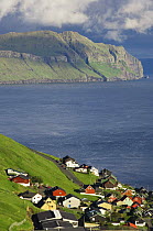 Coastal township, Kvivik, Streymoy, Faroe Islands. June 2006