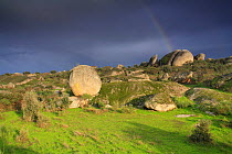 Rock formations, Los Barruecos NP, Cáceres, Extremadura, Spain