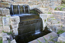 Ancient Inca water fountains, Tipón, Peru 2006.