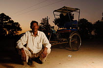 Rikshaw driver, Bharatpur, Rajasthan, India 2006