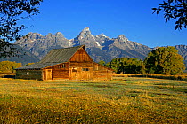 Mormon Barn, Grand Teton National Park, Wyoming, USA