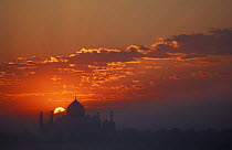 Sunrise over the Taj Mahal, Agra, India