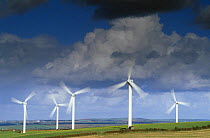 Wind farm near Bodmin, Cornwall, England, UK