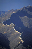 Aerial view of the Great Wall of China, Simatai, China