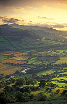 The Usk Valley, nr Talybont, Brecon Beacons, Powys, Wales, UK