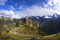 Inca ruins at Machu Picchu, Peru