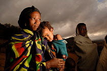 Young Borona woman with child, Omo Valley, Ethiopia 2006