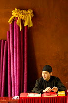 Student at the Confucian Temple of Literature. Jianshui, Yunnan Province, China 2006