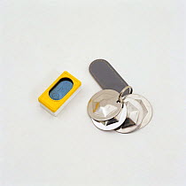 Clicker training tool and dog-training discs