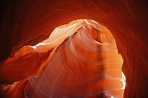 Light shining through rocks of Antelope canyon, Grand Canyon, Arizona, USA
