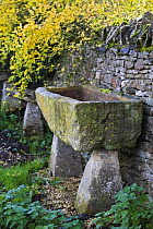 Cotswold Stone trough, Gloucestershire, England