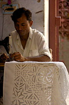 Tailor at work in Jaisalmer. Rajasthan, India, 2006