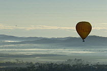 Hot air balloon ride over Atherton Tablelands, Queensland, Australia