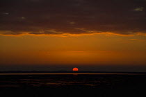 Sunrise over Holy Island, Lindisfarne, Northumberland, UK