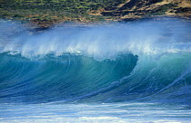 Large wave breaking off the coast of Kalbarri NP, Western Australia