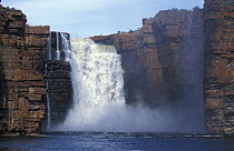 King George Falls after a very good wet season,~King george River, Kimberley, Western Australia