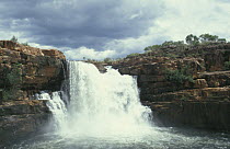 Camp Creek Falls after a good wet season, Prince Regent River, Kimberley, Western Australia