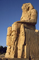 Statue of Memnon figure, Valley of the Kings, Luxor, Egypt, 1997
