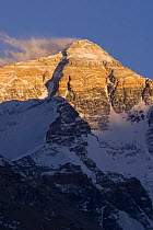 Mount Everest from Tibet, June 07. 'Wild China' series