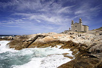 Church of our Lady of the Boats, on the coast of Muxia, Costa da Morte, Galicia, Spain