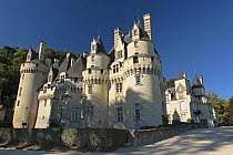 Castle of Rigny-Ussé in the Loire Valley, France