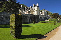 Castle and gardens of Rigny-Ussé, Loire Valley, France