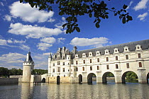Castle of Chenonceaux in the Loire Valley, France