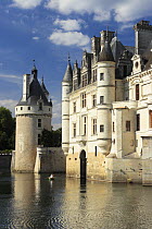 Castle of Chenonceaux in the Loire Valley, France