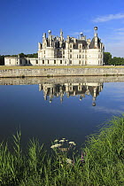 Castle of Chambord in the Loire Valley, France