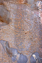 Petroglyph in El Paso, La Palma, Canary Islands