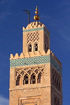 The tower of Toutoubia Mosque in Marrakech, Morocco December 2007
