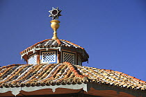 Roof  in Cuenca city, Spain