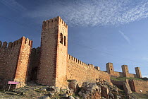 Entrance to the Castle of Molina de Aragón, Guadalajara, Spain