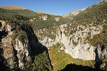 Escuain Valley in Ordesa y Monte Perdido National Park, The Pyrenees, Huesca, Spain