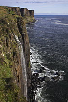 Kilt Rock Waterfall, Isle of Skye, Inner Hebrides, Scotland, UK
