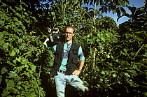Bruce Davidson, photographer and film-maker, in Virunga NP, DR Congo