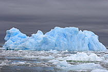 Iceberg floating off the western Antarctic peninsula, Southern Ocean
