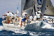 "Oystercatcher XXVI" during Antigua Race Week 2008. Day 2, halfway round the Island Race, Dickenson Bay to Falmouth anti clockwise.