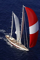 SY "Adele", 180 foot Hoek Design, at the Superyacht Cup Palma, October 2005 Non editorial uses must be cleared individually.