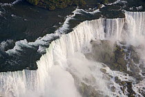 Aerial view of the "American Falls", Niagara Falls, New York, USA