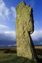 Ring of Brodgar standing stone, Orkney, Scotland, UK